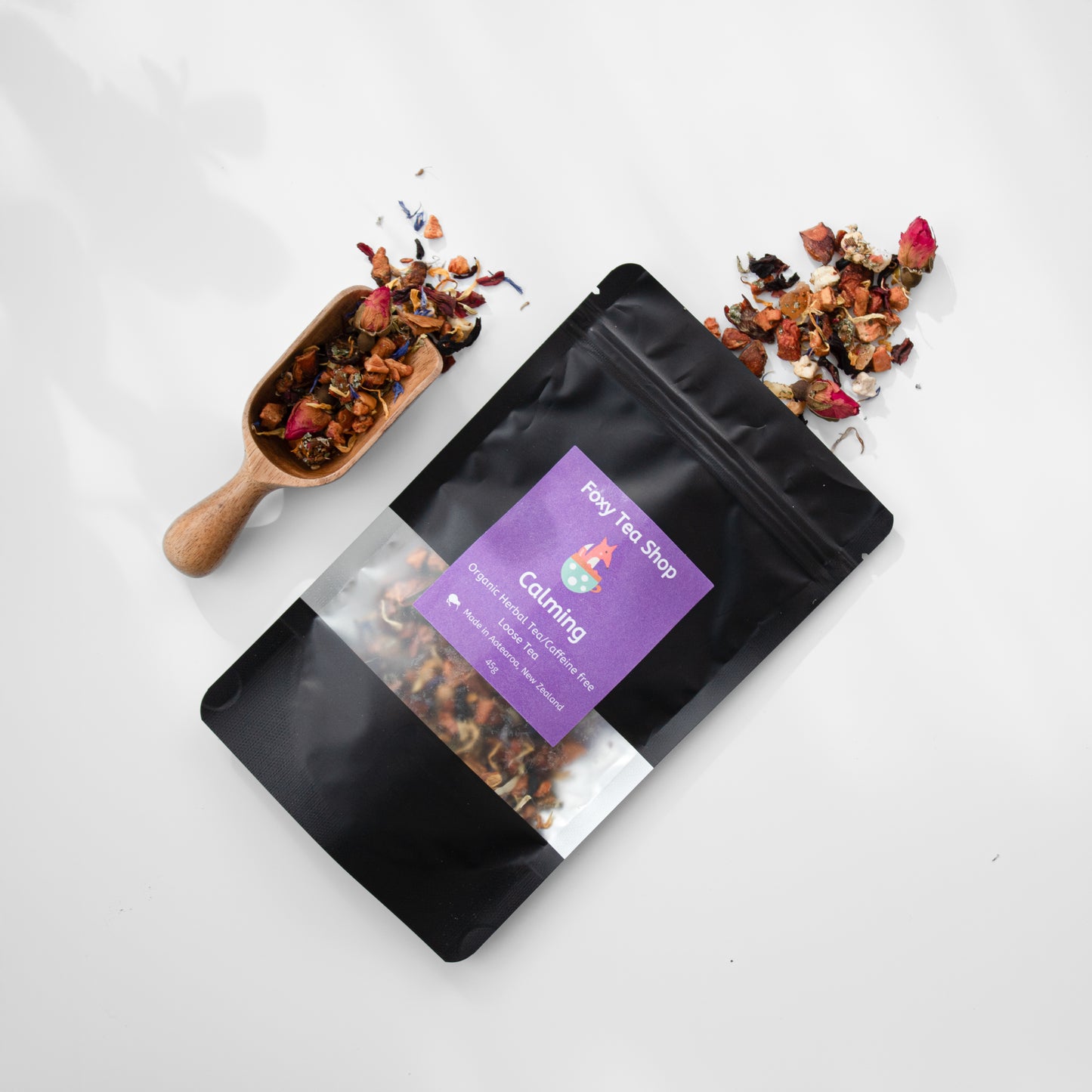 Organic Calming Herbal Tea | Foxy Tea Shop