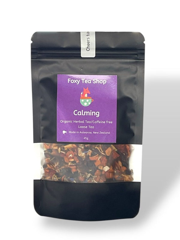 Organic Calming Herbal Tea | Foxy Tea Shop