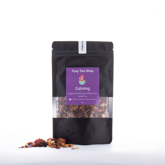 Organic Calming Herbal Tea | Foxy Tea Shop