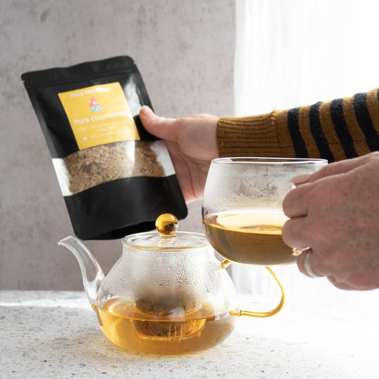 Glass Teapot and Tealight Candle Warmer | Foxy Tea Shop